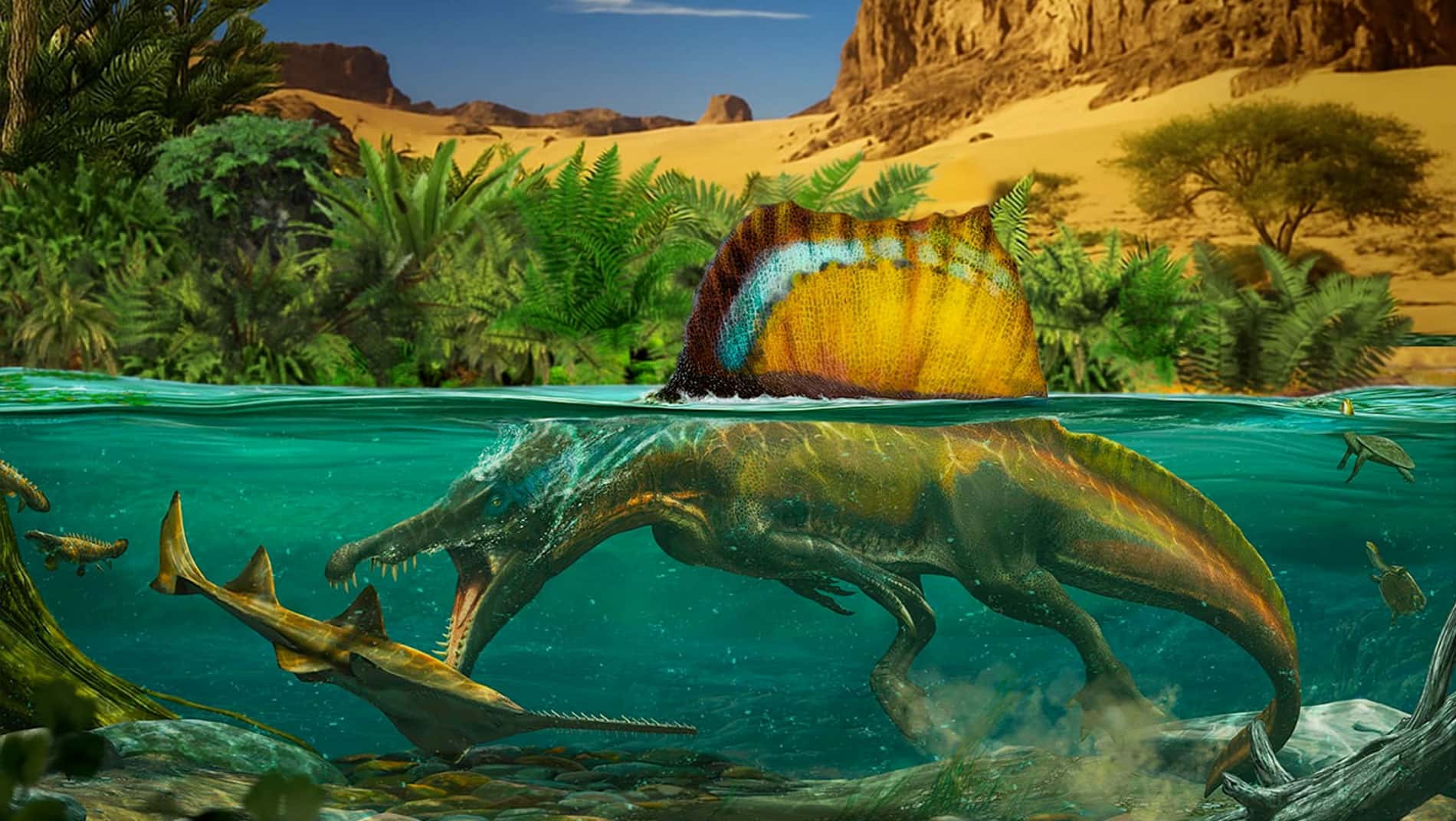 documentaire dinosaure spinosaure